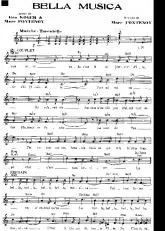 télécharger la partition d'accordéon Bella Musica (Marche Tarentelle) au format PDF