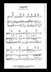 télécharger la partition d'accordéon Cabaret au format PDF