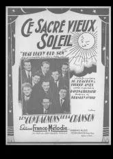 télécharger la partition d'accordéon Ce sacré vieux soleil (That lucky old sun) au format PDF