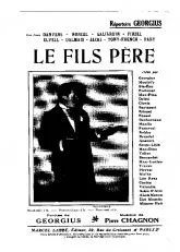 télécharger la partition d'accordéon Le Fils Père au format PDF