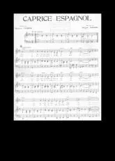 télécharger la partition d'accordéon Caprice Espagnol (Duo d'Accordéons) (Valse Chantée)  au format PDF