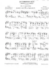 télécharger la partition d'accordéon Accordéon Man (L'homme à l'accordéon) au format PDF