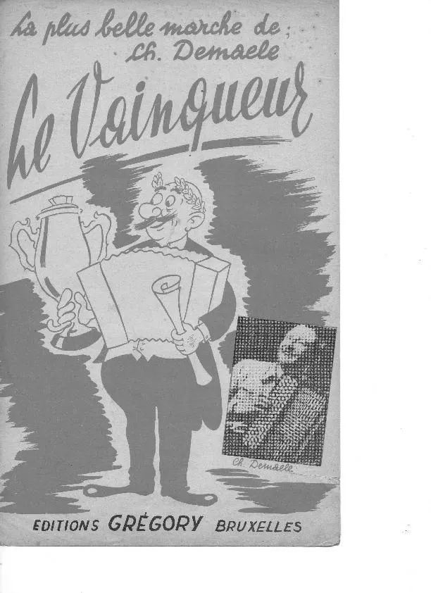 télécharger la partition d'accordéon Le vainqueur (Marche) au format PDF