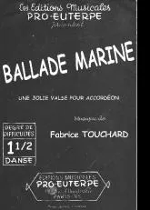 télécharger la partition d'accordéon Ballade Marine (Valse) au format PDF