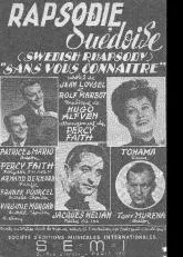 télécharger la partition d'accordéon Rapsodie Suédoise (Sans vous connaître) (Swedish Rhapsody) (Adaptation de : Percy Faith) au format PDF