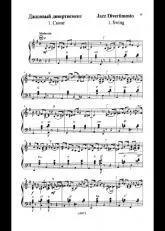 télécharger la partition d'accordéon Jazz divertimento au format PDF