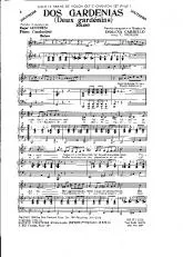 télécharger la partition d'accordéon Dos Gardénias (Deux Gardénias) (Piano Conducteur) au format PDF