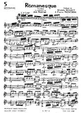 télécharger la partition d'accordéon Romanesque (Arrangement : Jean Degeorge) (Tango) au format PDF