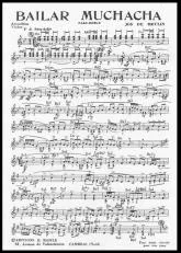 télécharger la partition d'accordéon Bailar Muchacha (Paso Doble) au format PDF