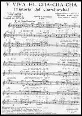 télécharger la partition d'accordéon Y Viva El Cha Cha Cha (Historia del Cha Cha Cha) au format PDF