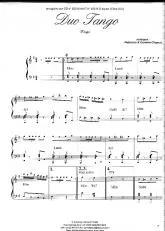 télécharger la partition d'accordéon Duo Tango au format PDF