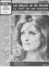 télécharger la partition d'accordéon Les grilles de ma maison (Chant : Dalida) au format PDF
