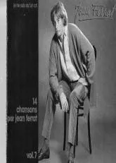 télécharger la partition d'accordéon 14 Chansons par Jean Ferrat / Vol 7 au format PDF