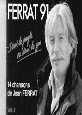 télécharger la partition d'accordéon 14 Chansons de Jean Ferrat / Vol 8 au format PDF