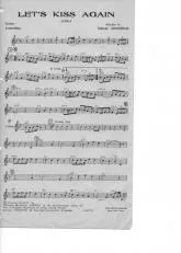 télécharger la partition d'accordéon Let's kiss again (Jenka) au format PDF