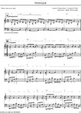 télécharger la partition d'accordéon Hallelujah (Piano + Aide) au format PDF