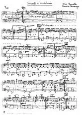 télécharger la partition d'accordéon Concerto d'Andalousie (Paso Doble) au format PDF