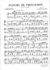 télécharger la partition d'accordéon Fleurs de printemps (Valse Musette) au format PDF