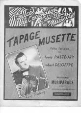 télécharger la partition d'accordéon Tapage Musette (Fantaisie Polka de Concert) au format PDF