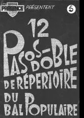télécharger la partition d'accordéon Recueil 12 Pasos Doble de répertoire du Bal Populaire (n°5) au format PDF