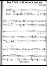 télécharger la partition d'accordéon Save the last dance for me au format PDF