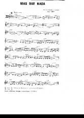 télécharger la partition d'accordéon Mas que nada (Bossa Nova) au format PDF