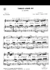 télécharger la partition d'accordéon Tango Louis XV (A Trianon) au format PDF