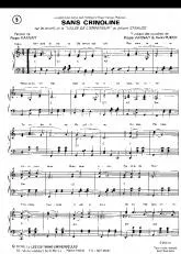 télécharger la partition d'accordéon Sans Crinoline (Sur les motifs de Valse de l'Empereur de Johannes Strauss) (Valse) au format PDF