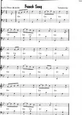 télécharger la partition d'accordéon French Song au format PDF