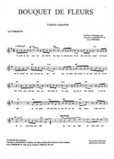 télécharger la partition d'accordéon Bouquet de fleurs (Tango chanté) au format PDF
