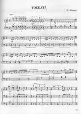 télécharger la partition d'accordéon Toccata au format PDF