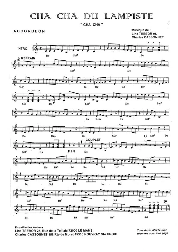 télécharger la partition d'accordéon Ça boum au bal musette (Valse) au format PDF