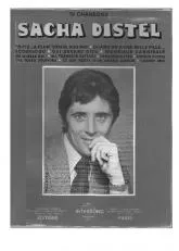 télécharger la partition d'accordéon 12 Chansons Sacha Distel au format PDF