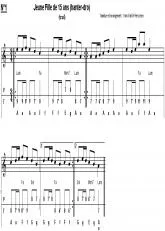 télécharger la partition d'accordéon Jeune fille de 15 ans (Hanter Dro) (Traditionnel) (Accordéon Diatonique) au format PDF
