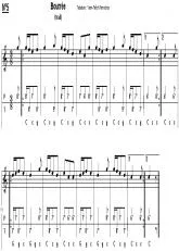 télécharger la partition d'accordéon N°5 bourrée (Traditionnel) (Accordéon Diatonique) au format PDF