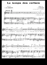 télécharger la partition d'accordéon Le temps des cerises (Harmonisation : Michel Floret) au format PDF