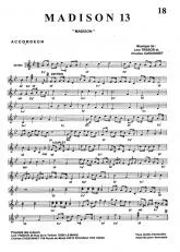 télécharger la partition d'accordéon Madison 13 au format PDF