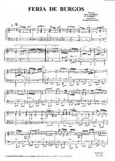 télécharger la partition d'accordéon Féria de Burgos (Paso Doble) au format PDF
