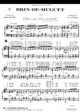 télécharger la partition d'accordéon Brin de muguet (Chant : Lisette Jambel) (Valse) au format PDF