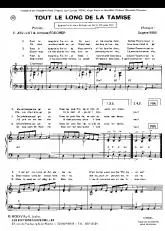 télécharger la partition d'accordéon Tout le long de la Tamise (Chant : Georgette Plana / Jack Lantier / Roger Pierre et Jean-Marc Thibaud) (Charleston) au format PDF