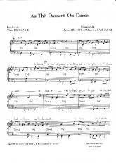 télécharger la partition d'accordéon Au thé dansant on danse (Boléro) au format PDF