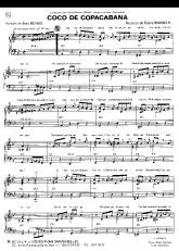 télécharger la partition d'accordéon Coco De Copacabana (Samba Bossa Nova) au format PDF