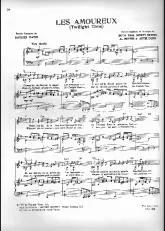 télécharger la partition d'accordéon Les amoureux (Twilight time) au format PDF