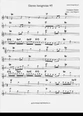 télécharger la partition d'accordéon Danse Hongroise n° 5 au format PDF