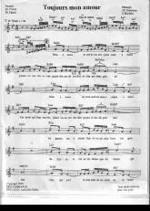 télécharger la partition d'accordéon Toujours mon amour (Tango) au format PDF