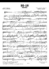 télécharger la partition d'accordéon Dis lui (Feelings) (Chant : Mike Brant) au format PDF