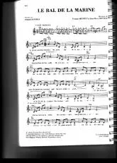 télécharger la partition d'accordéon Le bal de la marine (Valse Musette) au format PDF