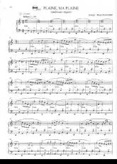 télécharger la partition d'accordéon Plaine ma plaine (Traditionnel Tzigane) au format PDF