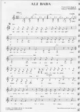 télécharger la partition d'accordéon Ali Baba (Chant : André Bézu) au format PDF
