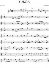 télécharger la partition d'accordéon Y M C A (Chant : Village People) (Relevé) au format PDF